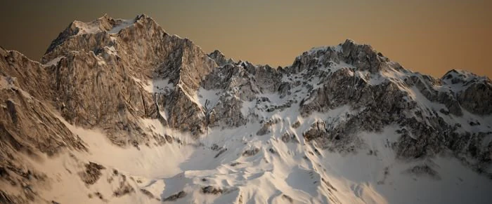 precision mountain 3D Model .c4d .max .obj .3ds .fbx .stl .blend 