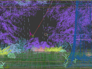 riparian forest scene 01 Model 3D