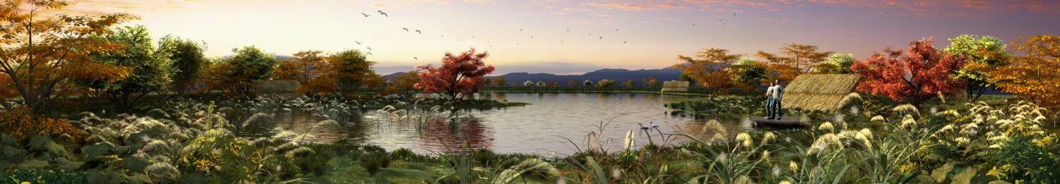 riparian forest scene 04 3D Model .c4d .max .obj .3ds .fbx .stl .blend