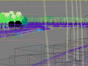 riparian landscape 6 3D Model