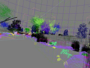 riparian forest scene 07 3D Model