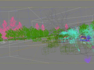 riparian landcape 3D Model