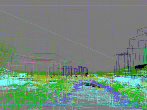 sailboat on the sea 3D 模型