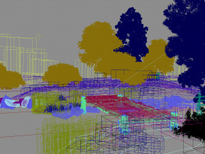 scenic bridge 3D-Modell