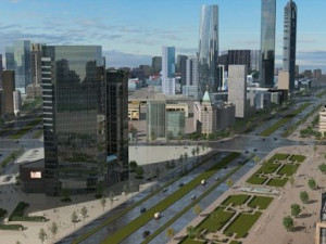 shanghai oriental financial plaza 3D 모델