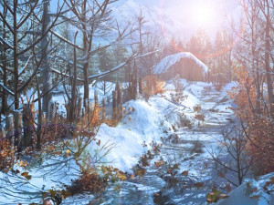 snow sence 003 3D 模型