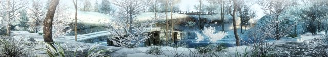 snow sence 004 3D Model .c4d .max .obj .3ds .fbx .stl .blend 