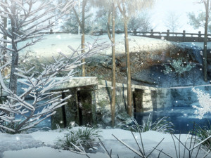 snow sence 004 3D 模型