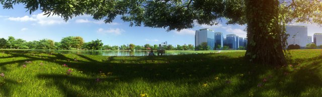 suburban forest 001 3D Model .c4d .max .obj .3ds .fbx .stl .blend 