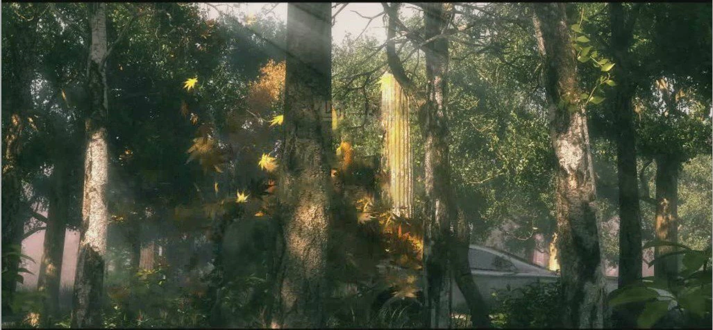 suburban forest 002 3D Model .c4d .max .obj .3ds .fbx .stl .blend