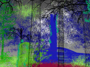 suburban forest 002 3D Model