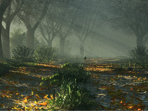 suburban forest 004 3Dモデル
