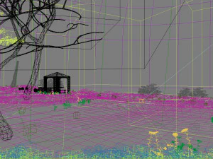 suburban forest 005 3D Model