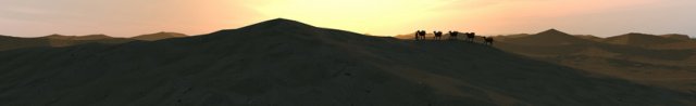 the caravan in the desert Modelo 3D .c4d .max .obj .3ds .fbx .stl .blend 