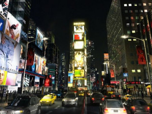 times square 3D Model
