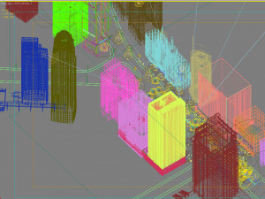 times square 3D 模型