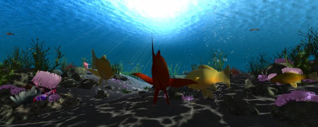 underwater world 001 3 3D Model .c4d .max .obj .3ds .fbx .stl .blend 