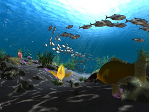 underwater world 001 3 3D Model