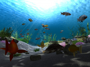 underwater world 001 3 3D Model