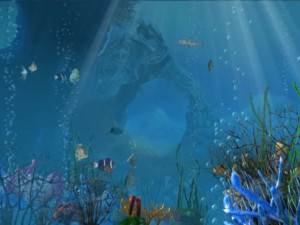 underwater scene 3D Model