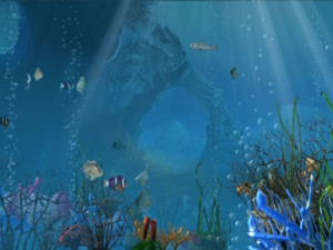 underwater scene 3D Model