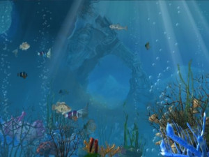 underwater scene 3D Model