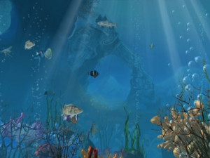 underwater scene 3D Model