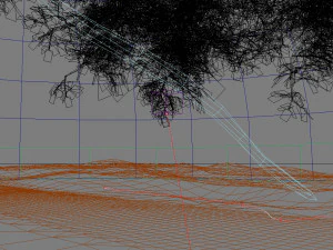 vine growing 3D Model