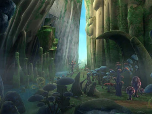 waterfall scene 3D Model