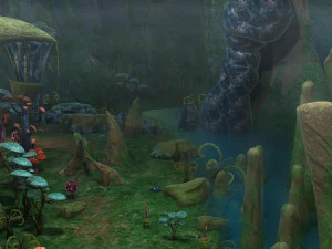 waterfall scene 3D Model