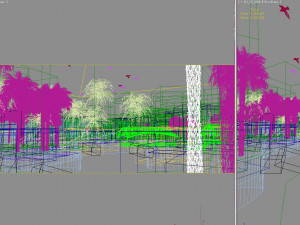 wetland scene 3 3Dモデル