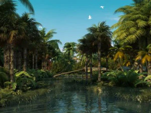 wetland scene 3 3D Model