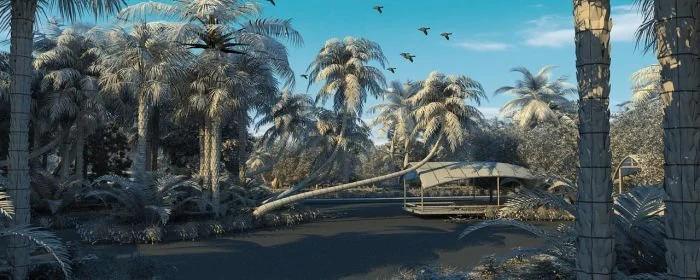 wetland scene 3 3D Model .c4d .max .obj .3ds .fbx .stl .blend