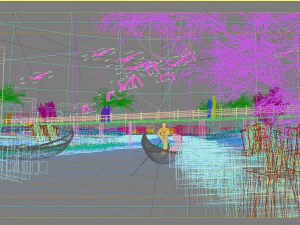 wetland sence 05 3D Model