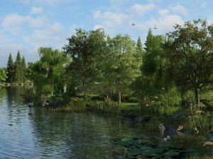 wetland sence 09 Modelo 3D