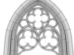 lanceolate window 3D Модель