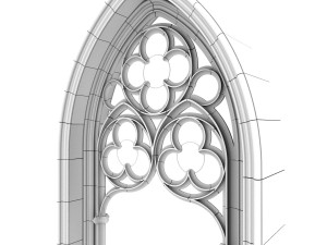 lanceolate window 3D 모델
