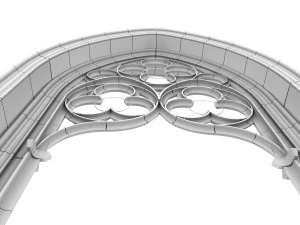 lanceolate window 3D Model