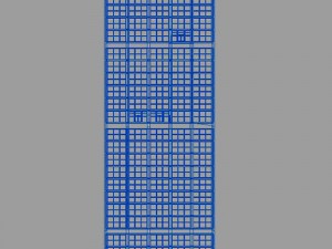 highly detailed city building 3D 模型