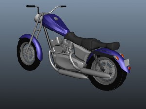 harley davidson 3D मॉडल