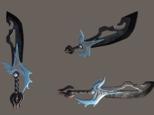 fantasy sword 3D-Modell