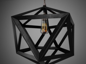 lamp loft style 3D 模型