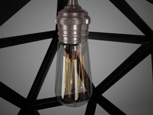 lamp loft style 3D 模型