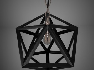 lamp loft style 3D 模型