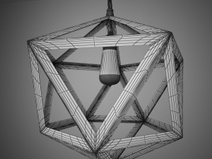 lamp loft style 3D 模型