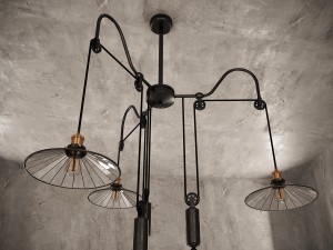 lamp loft 05 Model 3D
