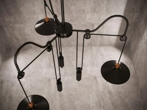 лампа лофт 05 3D Модель