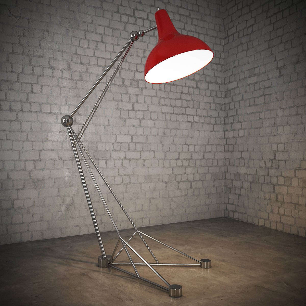 Lamp 3d model. Lamp 3d model download.