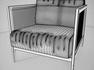 armchair 01 3D Model