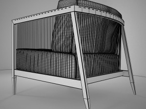 armchair 01 3D Model